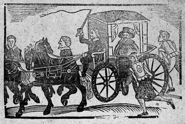 Un noble dans son carrosse, une illustration de 